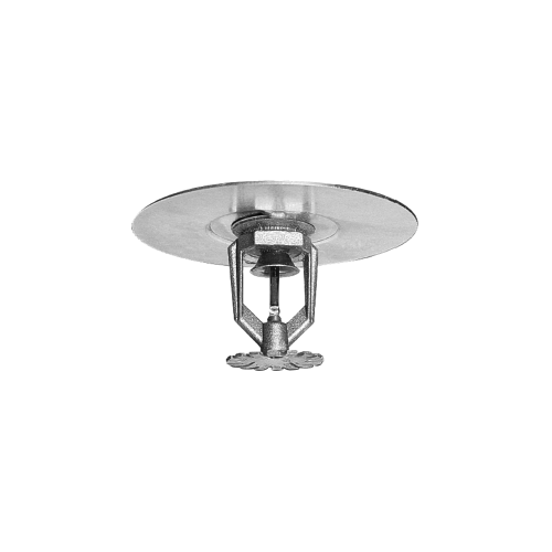 Tyco® TY3231, Model TY-FRB, 5.6K, 1/2” NPT, Intermediate Level Pendent Sprinkler w/Shield, Storage Sprinkler, QR, Brass, 175 Degree, 57-371-1-175, Fire Sprinkler Head - WeSupplyIt.com