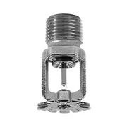 Tyco® TY3232, Series EC-5, 5.6K, Pendent, Light Hazard, Extended Coverage, QR, 1/2" NPT, White, 155 Degree, 51-051-4-155, Fire Sprinkler Head