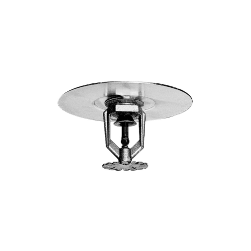 Tyco® TY3251, Model TY-B, 5.6K, 1/2” NPT, Intermediate Level Pendent Sprinkler w/Shield, Storage Sprinkler, SR, Lead Coated, 135 Degree, 57-571-7-135, Fire Sprinkler Head