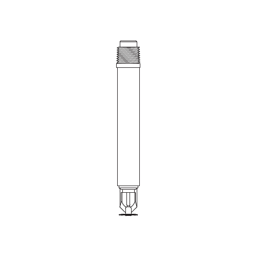 Tyco® TY3255, Model DS-1, Dry, Standard Coverage, Pendent, 5.6K, SR, 1” NPT, Brass, 175 Degree, 8” Length, 60-922-2-080, Fire Sprinkler Head
