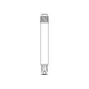 Tyco® TY3255, Model DS-1, Dry, Standard Coverage, Pendent, 5.6K, SR, 1” NPT, White, 135 Degree, 36” Length, 60-920-4-360, Fire Sprinkler Head