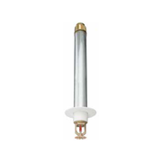 Tyco® TY3255, Model DS-1, Dry, Standard Coverage, Pendent With Standard Escutcheon, 5.6K, SR, 1” NPT, Brass, 155 Degree, 6” Length, 60-961-2-060, Fire Sprinkler Head