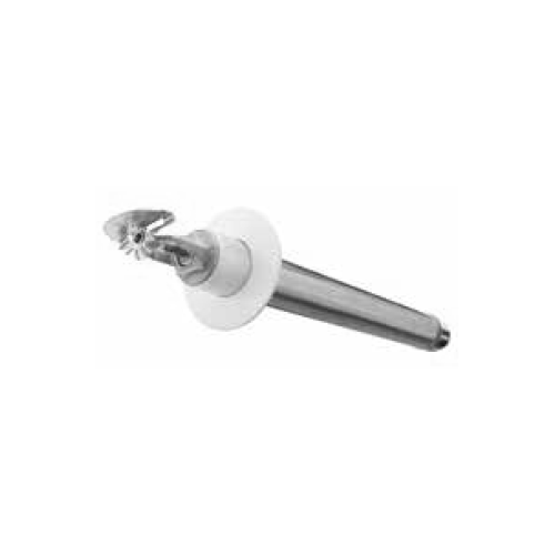 Tyco® TY3335, Model DS-1, Dry, Standard Coverage, Horizontal Sidewall With Standard Chrome Escutcheon, 5.6K, QR, 1” NPT, Chrome, 200 Degree, 6” Length, 60-343-9-060, Fire Sprinkler Head