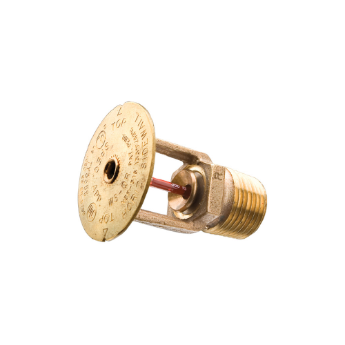 Tyco® TY3388, Model WS, Specific Application Window Sprinkler, 5.6K, Horizontal Sidewall, QR, 1/2" NPT, Brass, 155 Degree, 50-305-1-155, Fire Sprinkler Head