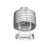 Tyco® TY3498, Model CWS, Specific Application Window Sprinkler, 5.6K, Concealed Pendent Vertical Sidewall, QR, 1/2" NPT, Brass, 212 Degree, 50-630-0-212, Fire Sprinkler Head