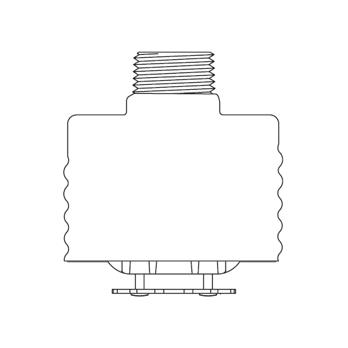 Tyco® TY3532, Series RFII, Royal Flush II, Extended Coverage, 5.6K, Concealed Pendent, QR, 1/2" NPT, Brass, 200 Degree, 51-794-1-200, Fire Sprinkler Head - WeSupplyIt.com