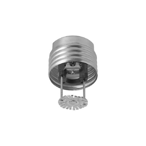 Tyco® TY3534, Series LFII, 4.9K, 1/2” NPT, Residential Flat-Plate Polymeric Concealed Pendent Sprinkler, Wet Pipe System, QR, Black, 200 Degree, 50-451-1-200, Fire Sprinkler Head