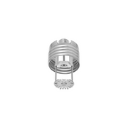 Tyco® TY3584, Series LFII, 5.8K, 1/2” NPT, Residential Concealed Pendent Sprinkler, Flat Plate, Wet Pipe System, QR, Brass, 200 Degree, 51-558-1-200, Fire Sprinkler Head
