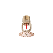 Tyco® TY3934, Series LF-II, Low Flow Pendent, 5.8K, 1/2” NPT, Residential Sprinkler, QR, Brass, 155 Degree, 51-058-1-155, Fire Sprinkler Head - WeSupplyIt.com
