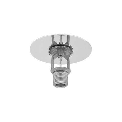 Tyco® TY4133, Model TY-FRB, 8.0K, 3/4” NPT, Intermediate Level Upright Sprinkler w/Shield, Storage Sprinkler, QR, Lead Coated, 200 Degree, 57-343-7-200, Fire Sprinkler Head