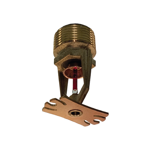 Tyco® TY4282, Series EC-8C, Corridors and Hallways, 8.0K, Pendent, Light Hazard, QR, 3/4" NPT, Brass, 155 Degree, 57-351-1-155, Fire Sprinkler Head