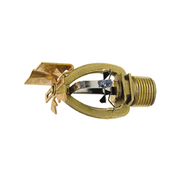 Tyco® TY4322, Model TY-FRL, Extended Coverage, 8.0K, Horizontal Sidewall, Light Hazard, QR, 3/4" NPT, Brass, 165 Degree, 58-170-1-165, Fire Sprinkler Head