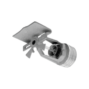 Tyco® TY4332, Series TY-FRB, Extended Coverage, 8.0K, Horizontal Sidewall, QR, 3/4" NPT, Black, 135 Degree, 57-396-5-135, Fire Sprinkler Head
