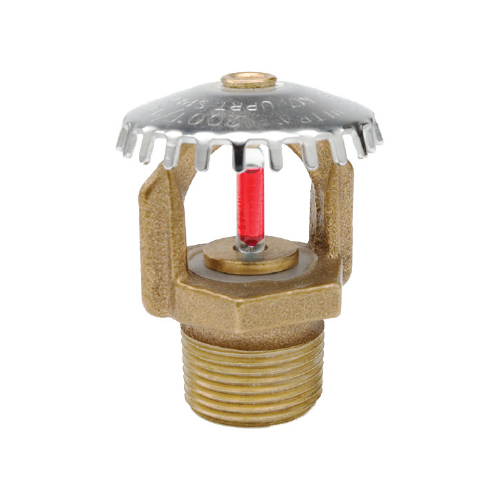 Tyco® TY7153, Ultra K17, 16.8K, 3/4” NPT, Upright, Control Mode Specific Application Sprinkler, Storage Sprinkler, SR, Brass, 155 Degree, 51-887-1-155, Fire Sprinkler Head