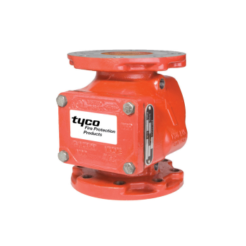 Tyco® 52-203-1-013 Model AV-1-300 Alarm Check Valve, Flange x Flange, Vertical/Horizontal, 4"