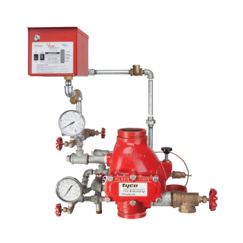 Tyco® 52-312-3-001 VIZOR Electronic Dry Pipe Accelerator (EDPA) with the Model EDPA Trim For 4" & 6" Model DPV-1 Dry Pipe Valves