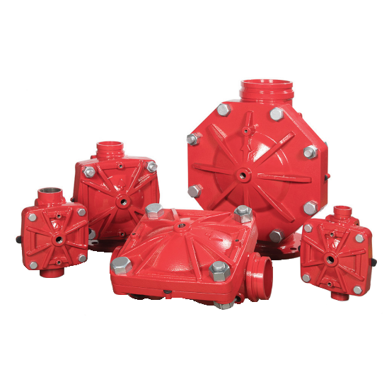 Tyco® 530010015 Model DV-5A Deluge Valve, Valve Only, Groove x Groove, 1 1/2" Valve