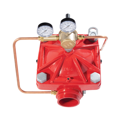 Tyco® 550012060 Model PRV-1A Pressure Regulating Valve, Groove x Groove, 6"