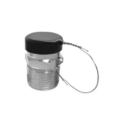 Tyco® Model F834 MULSIFYRE Directional Spray Nozzle With Dust Cap, OPEN, High Velocity, 3/4” NPT, 5.1K, Chrome Plated Brass, Wrench Flat Color Code Gray, 49-801-1-834