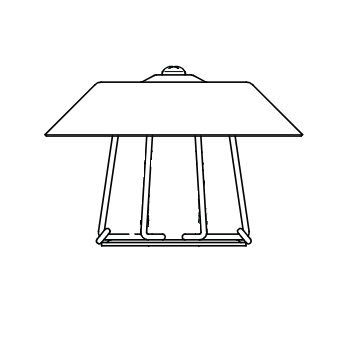 Tyco® 56-000-1-094 Model G6/S3 Head Guard With Shield, Chrome/Zinc, 3/4" NPT