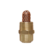 Tyco® Type HV High Velocity Directional Spray Nozzle, Model Number HV-17, OPEN, Non-Automatic, Nominal Angle 60, 1” E-NPT, 1.8K, Brass, 49-017-1-001