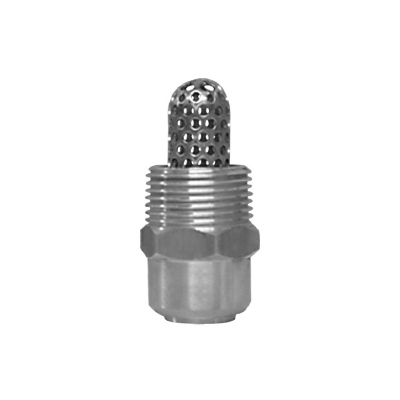 Tyco® Type HV High Velocity Directional Spray Nozzle, Model Number HV-45, OPEN, Non-Automatic, Nominal Angle 90, 1” E-NPT, 5.6K, Stainless Steel, 49-045-0-001