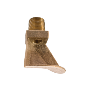 Tyco® Model B Exposure Protection Sprinkler, Exposure Nozzle, Window Type, Orifice 5/8", 3/4" NPT, 8.64K, Natural Finish Bronze, 49-201-1-005