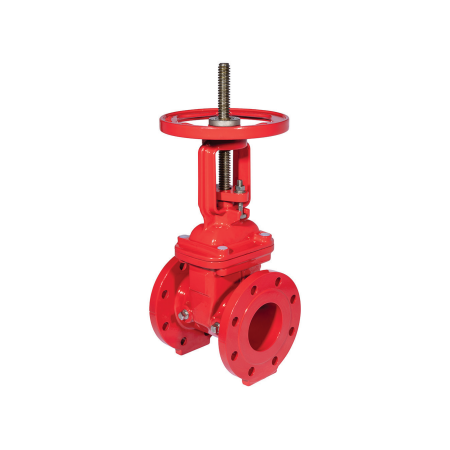 Tyco® TJRX2500003 Model TJR OS&Y Gate Valve, Flange x Flange, 10"