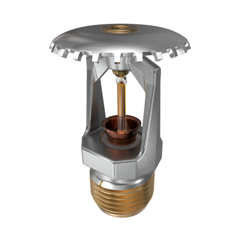 Tyco® TY313, Model TY-FRB, 5.6K, Upright, QR, 1/2" NPT, Chrome, 135 Degree, 77-370-9-135, Fire Sprinkler Head