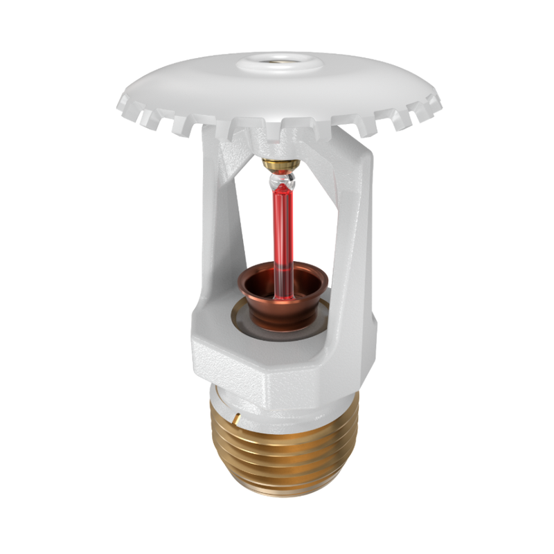 Tyco® TY313, Model TY-FRB, 5.6K, Upright, QR, 1/2" NPT, White, 155 Degree, 77-370-4-155, Fire Sprinkler Head