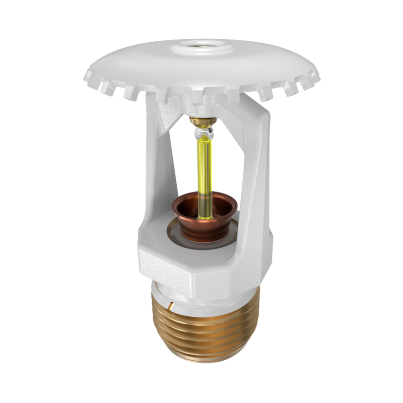 Tyco® TY313, Model TY-FRB, 5.6K, Upright, QR, 1/2" NPT, White, 175 Degree, 77-370-4-175, Fire Sprinkler Head