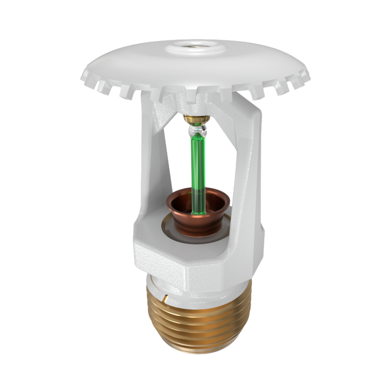 Tyco® TY313, Model TY-FRB, 5.6K, Upright, QR, 1/2" NPT, White, 200 Degree, 77-370-4-200, Fire Sprinkler Head