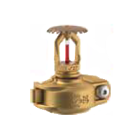 Victaulic V2704 Brass 155 Degree Groove With Style V9 Coupling Fire Sprinkler Head, 5.6K, QR, Upright, ½” IGS, S27JACQ410