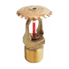 Victaulic V2704 Brass 155 Degree Fire Sprinkler Head, 5.6K, QR, Upright, ½” NPT, S271ACQ410