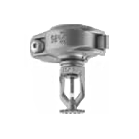 Victaulic V2708 Brass 200 Degree Groove With Style V9 Coupling Fire Sprinkler Head, 5.6K, QR, Pendent, ½” IGS, S27JBFQ410