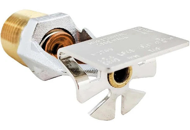 Victaulic® V2709, FL-SR/SW, 5.6K, Standard, Horizontal Sidewall, SR, 1/2" NPT, Chrome, 200 Degree, S271CFS420 Fire Sprinkler Head