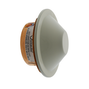 Victaulic Model V56 Domed Horizontal Sidewall HSW Concealed Fire Sprinkler Cover Plate Escutcheon, Bright White, 155 Degree, S561JC00W0 - WeSupplyIt.com