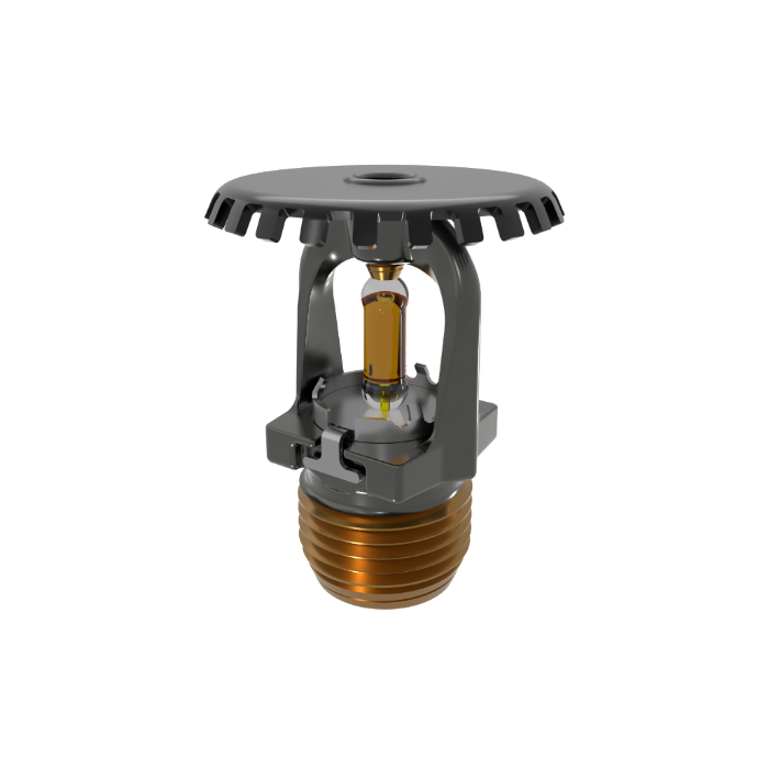 Viking® VK1001, XT1 High Pressure 250 PSI, 5.6K, Standard, Upright, SR, 1/2" NPT, Black, 135 Degree 23867MA/B Fire Sprinkler Head