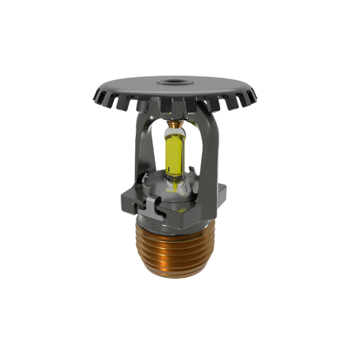 Viking® VK1001, XT1 High Pressure 250 PSI, 5.6K, Standard, Upright, SR, 1/2" NPT, Black, 175 Degree 23867MD/B Fire Sprinkler Head