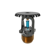 Viking® VK1001, XT1 High Pressure 250 PSI, 5.6K, Standard, Upright, SR, 1/2" NPT, Black, 286 Degree 23867MG/B Fire Sprinkler Head