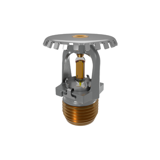 Viking® VK1001, XT1 High Pressure 250 PSI, 5.6K, Standard, Upright, SR, 1/2" NPT, Chrome, 135 Degree 23867FA Fire Sprinkler Head