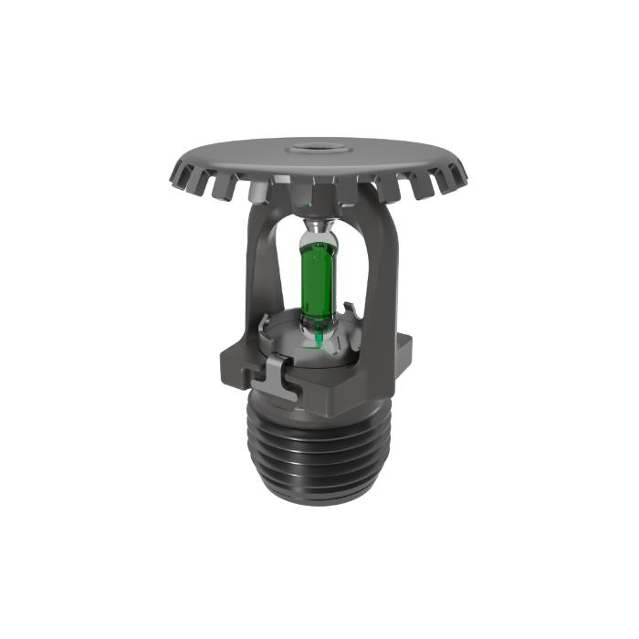Viking® VK1001, XT1 High Pressure 250 PSI, 5.6K, Standard, Upright, SR, 1/2" NPT, Nickel PTFE (ENT), 200 Degree 23867JNE Fire Sprinkler Head