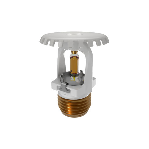 Viking® VK1001, XT1 High Pressure 250 PSI, 5.6K, Standard, Upright, SR, 1/2" NPT, White, 135 Degree 23867MA/W Fire Sprinkler Head