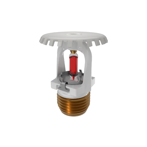 Viking® VK1001, XT1 High Pressure 250 PSI, 5.6K, Standard, Upright, SR, 1/2" NPT, White, 155 Degree 23867MB/W Fire Sprinkler Head