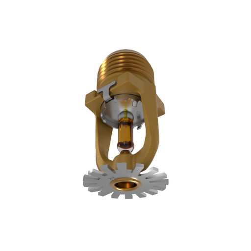 Viking® VK1021, Model XT1, 5.6K, Standard, Pendent, SR, 1/2" NPT, Brass, 135 Degree 23868AA Fire Sprinkler Head