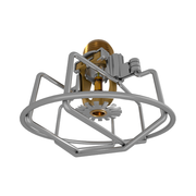 Viking® VK1021, XT1, Intermediate Level/In-Rack, Preassembled w/ Guard, 5.6K, Pendent, SR, 1/2" NPT, Brass, 135 Degree 23868AAG Fire Sprinkler Head - WeSupplyIt.com