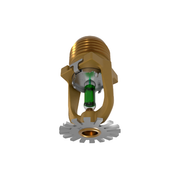 Viking® VK1021, Model XT1, 5.6K, Standard, Pendent, SR, 1/2" NPT, Brass, 200 Degree 23868AE Fire Sprinkler Head