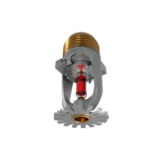 Viking® VK1021, Model XT1, 5.6K, Standard, Pendent, SR, 1/2" NPT, Chrome, 155 Degree 23868FB Fire Sprinkler Head