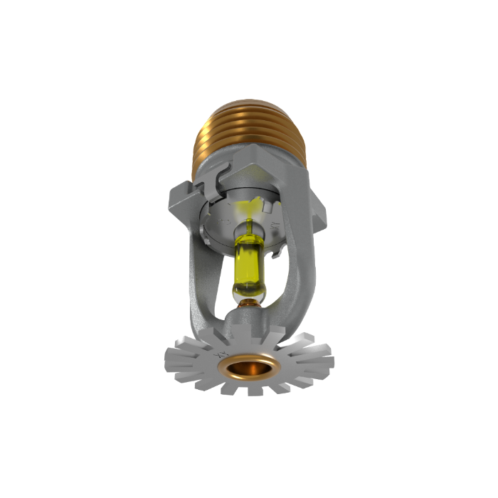 Viking® VK1021, Model XT1, 5.6K, Standard, Pendent, SR, 1/2" NPT, Chrome, 175 Degree 23868FD Fire Sprinkler Head