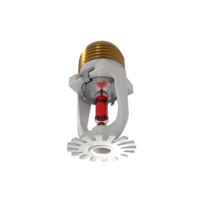 Viking® VK1021, Model XT1, 5.6K, Standard, Pendent, SR, 1/2" NPT, White, 155 Degree, 23868MB/W Fire Sprinkler Head